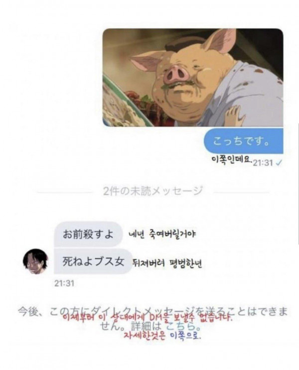 일본 랜덤채팅 참사